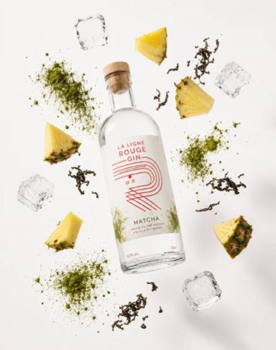 La Ligne Rouge Matcha, ingrédients cocktail